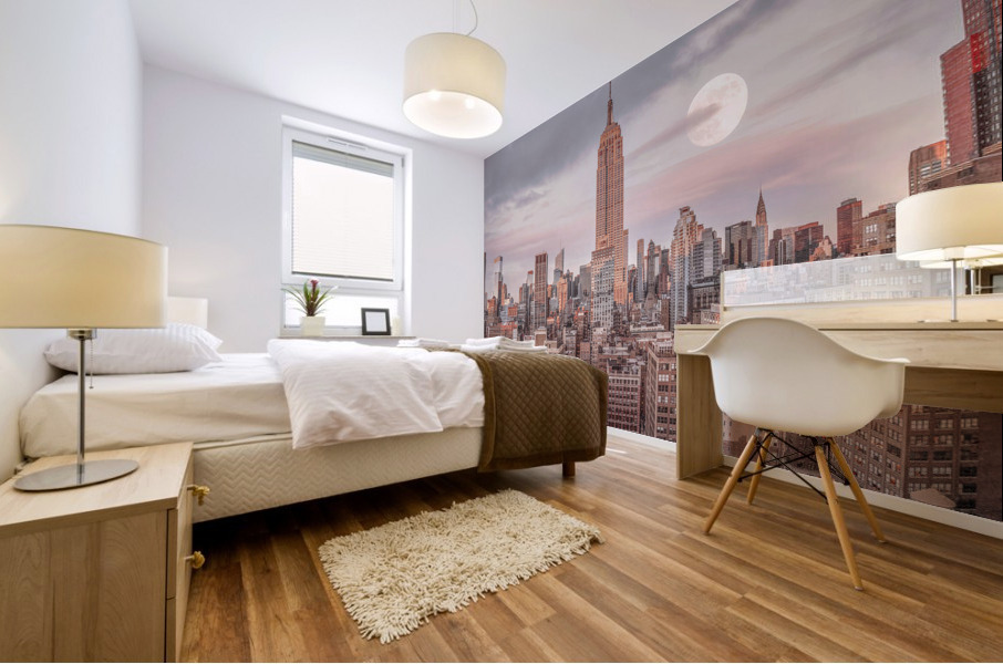 Empire State Building Mural print