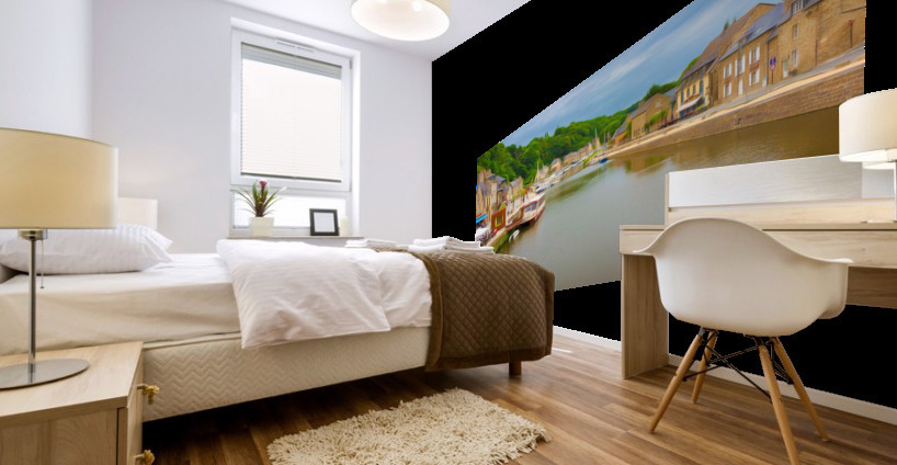 Medieval Charm in the Port - C1506-1640-PIN Mural print