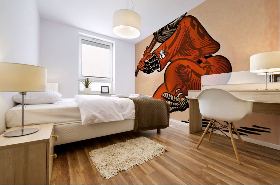 Vintage Baltimore Orioles Art Mural print