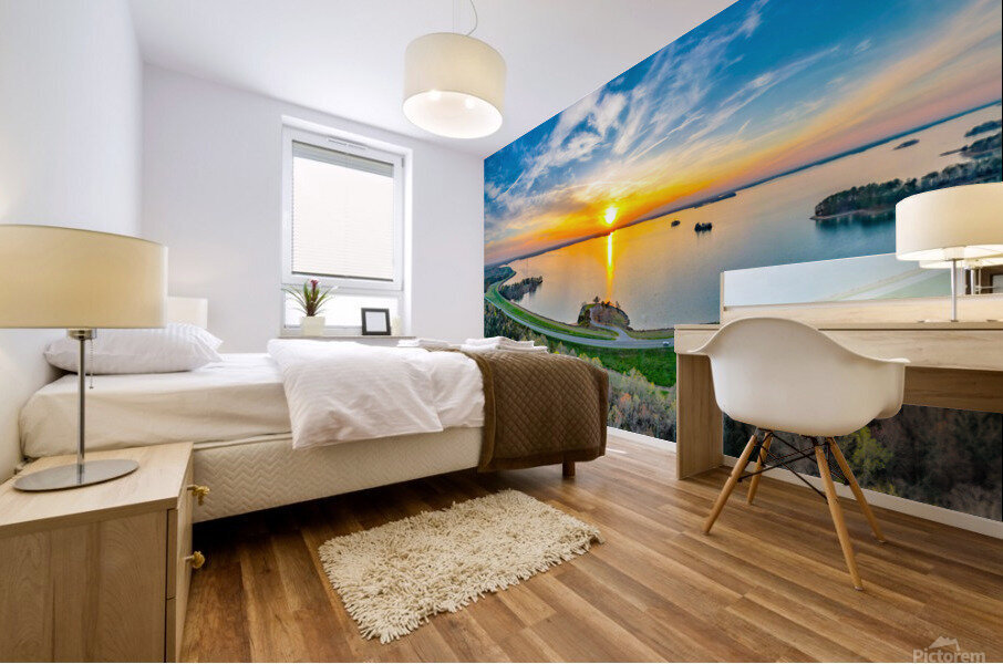 LakeHartWell Mural print