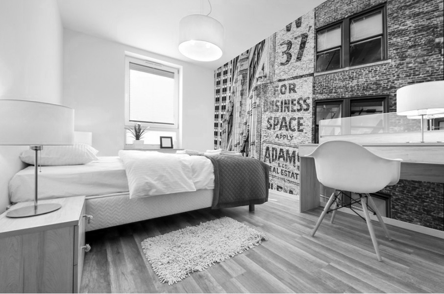 Lower Manhattan Mural print