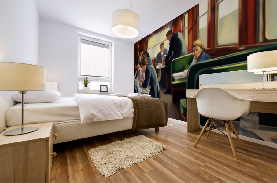 inspired By Diner Mural print