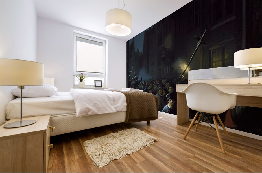 Inspired By Nightwatch Mural print