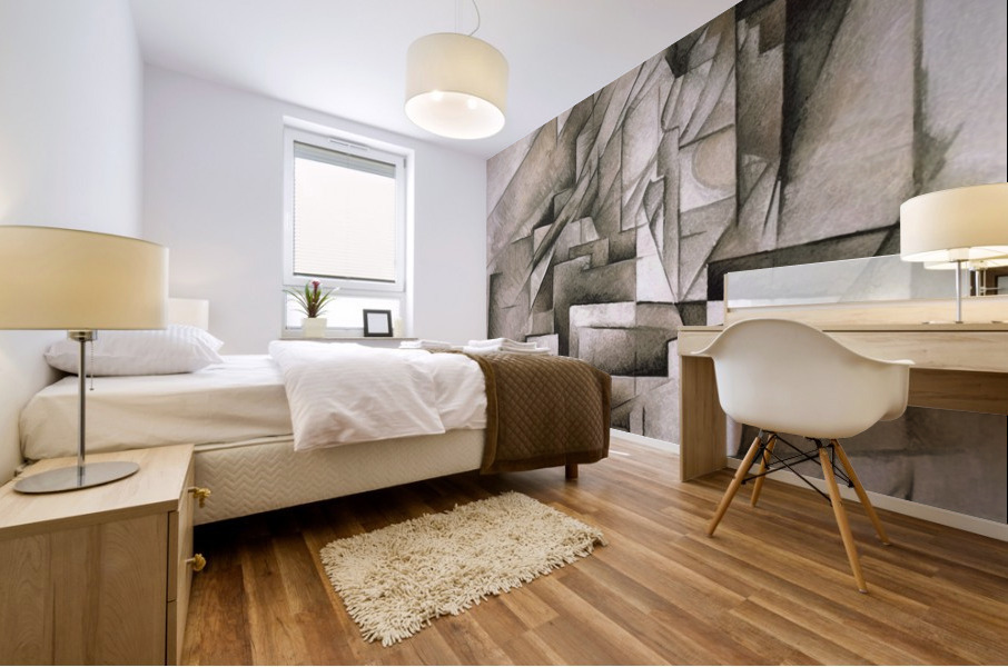 Inspired By Nude Descending A Staircase Mural print