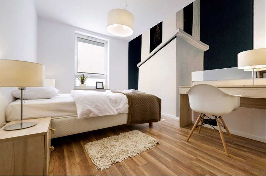 Inspired By Ranchos Church Mural print