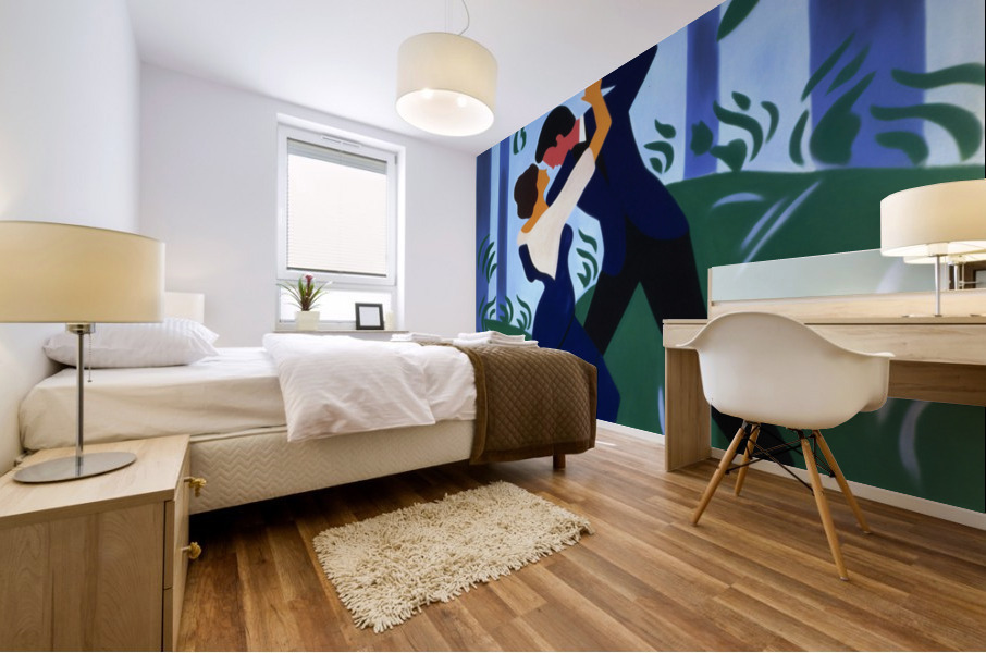 Inspired By The Dance Mural print