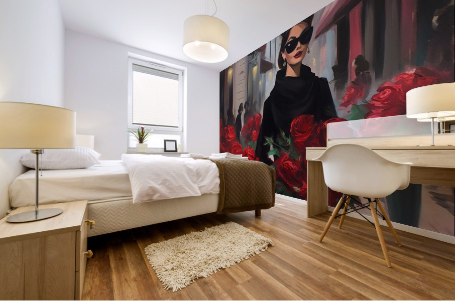 Inspired By The Vogue Cover Mural print