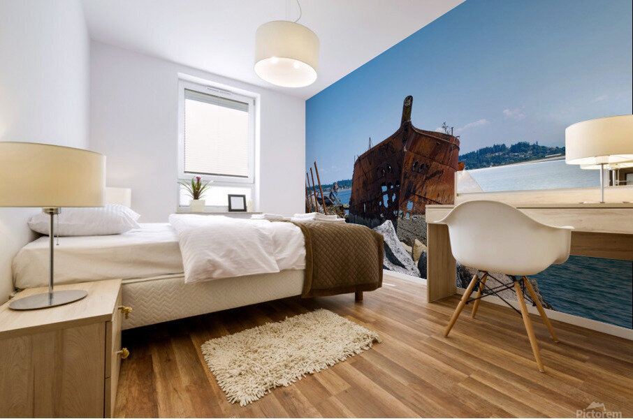 Royston Wrecks 2 Mural print