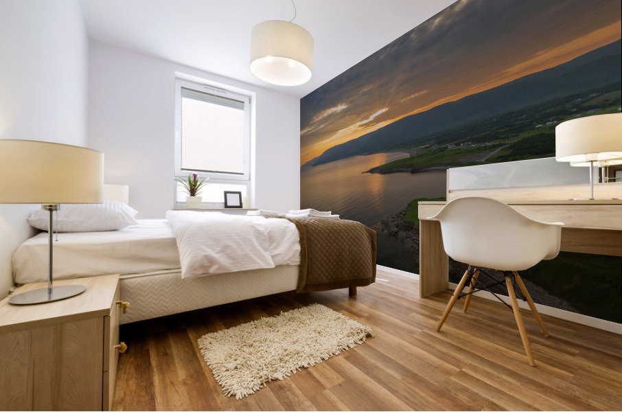 Sunrise Mural print