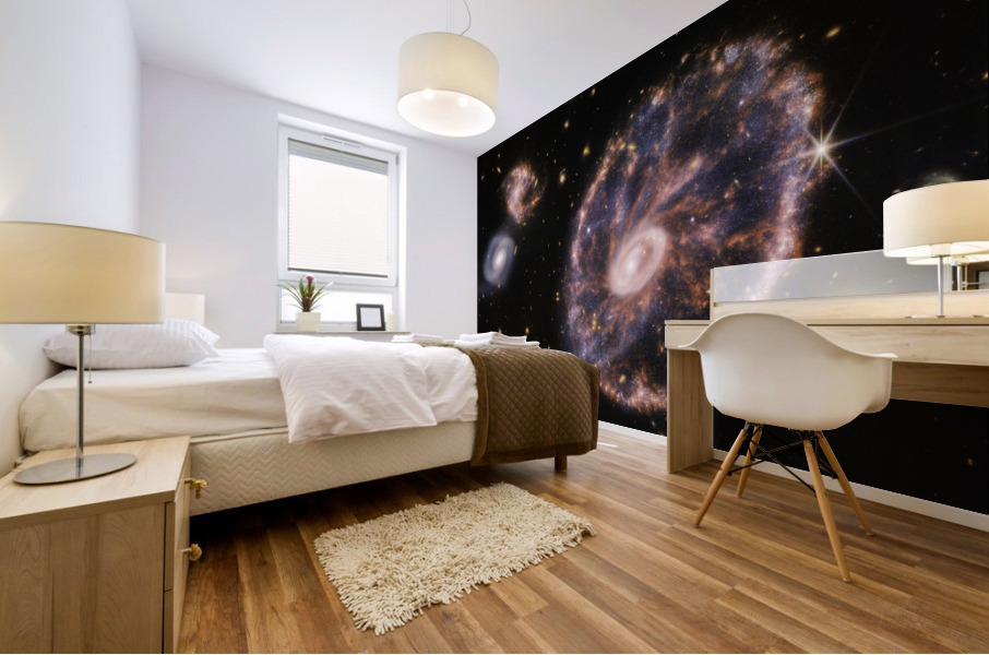 Cartwheel Galaxy Mural print