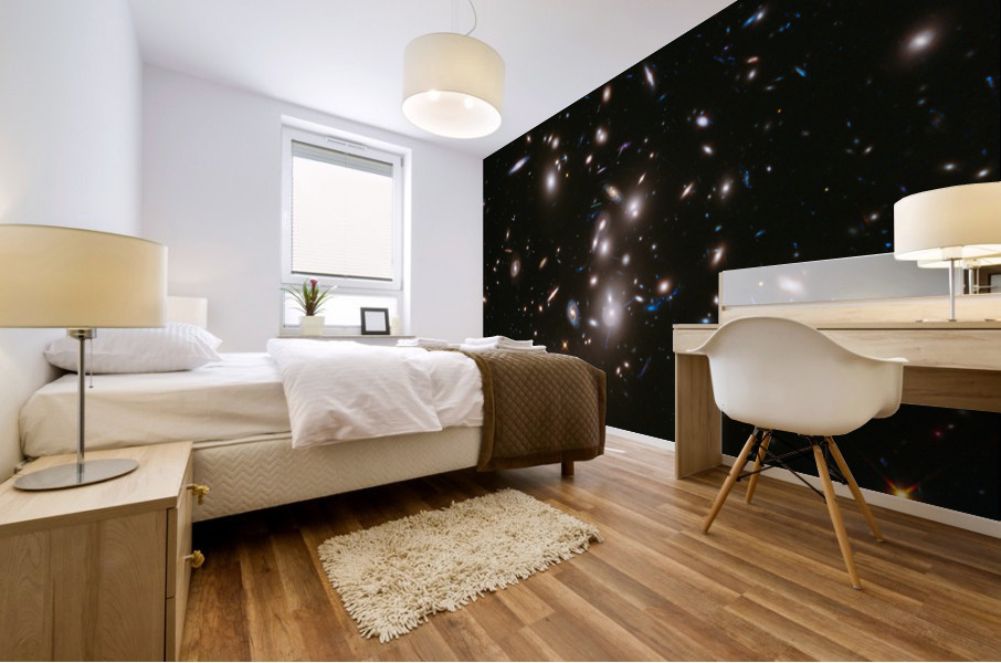 Hubble Frontier Field Abell 2744 Mural print