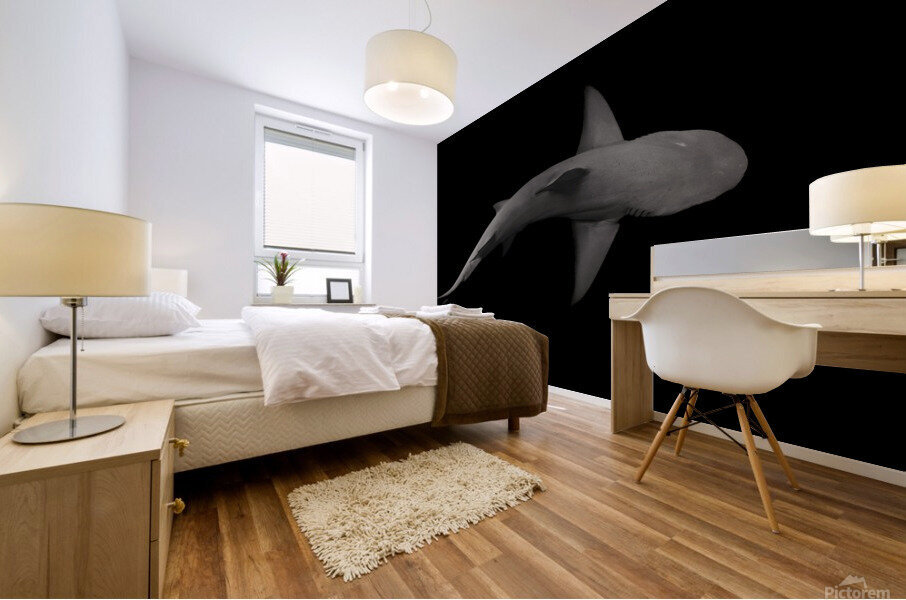 When Life Gives You Lemon Sharks Mural print