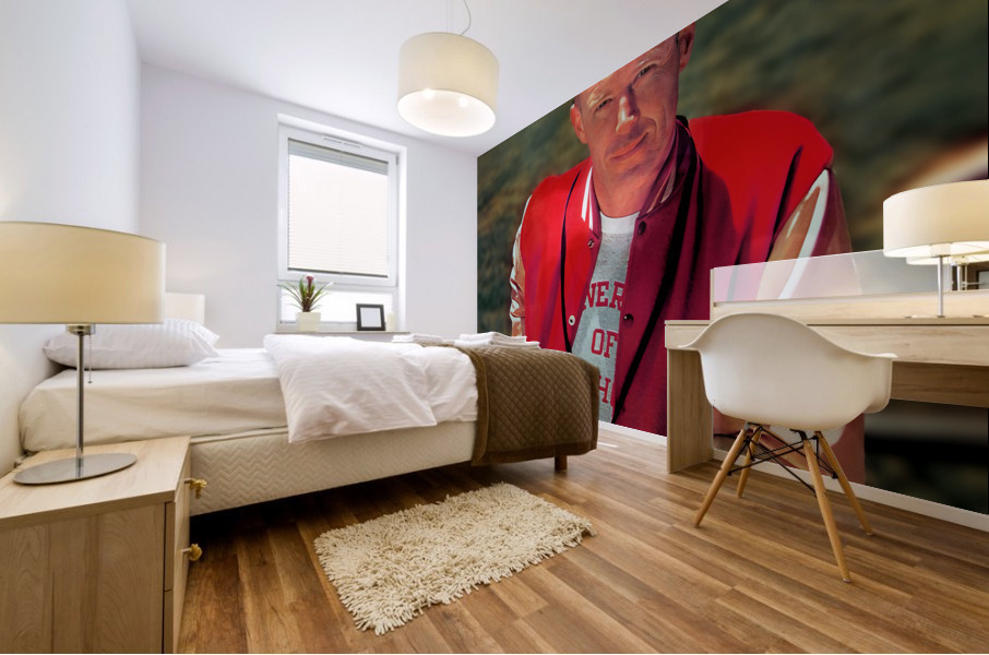 Oklahoma Football Legend Mural print