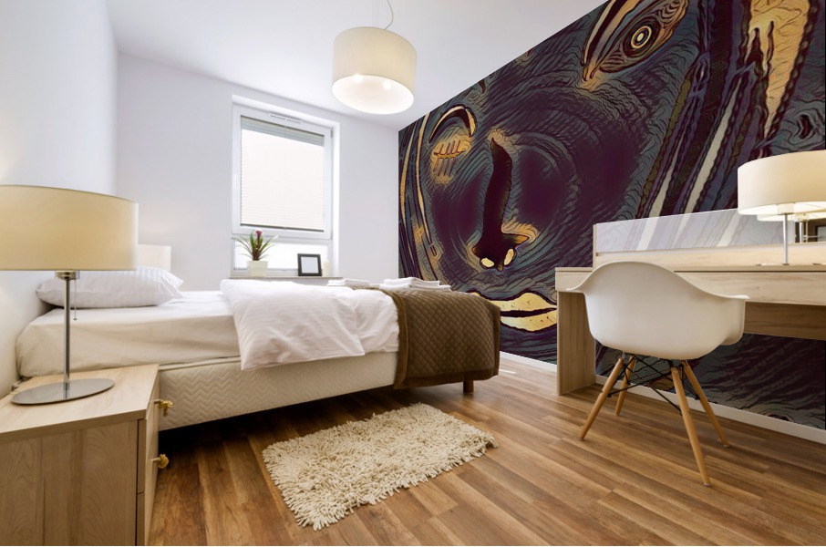 Left Eye 2 Mural print