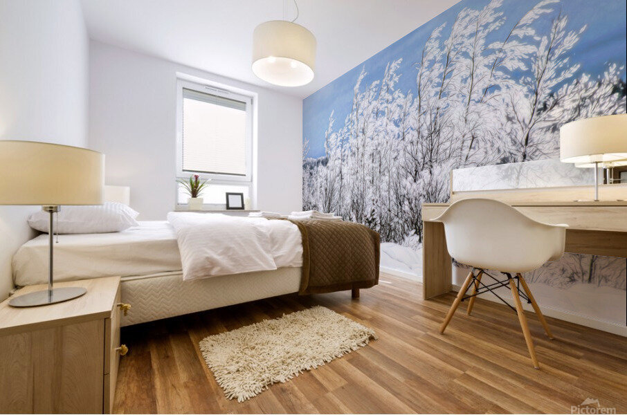 Meeting in Midland Mural print