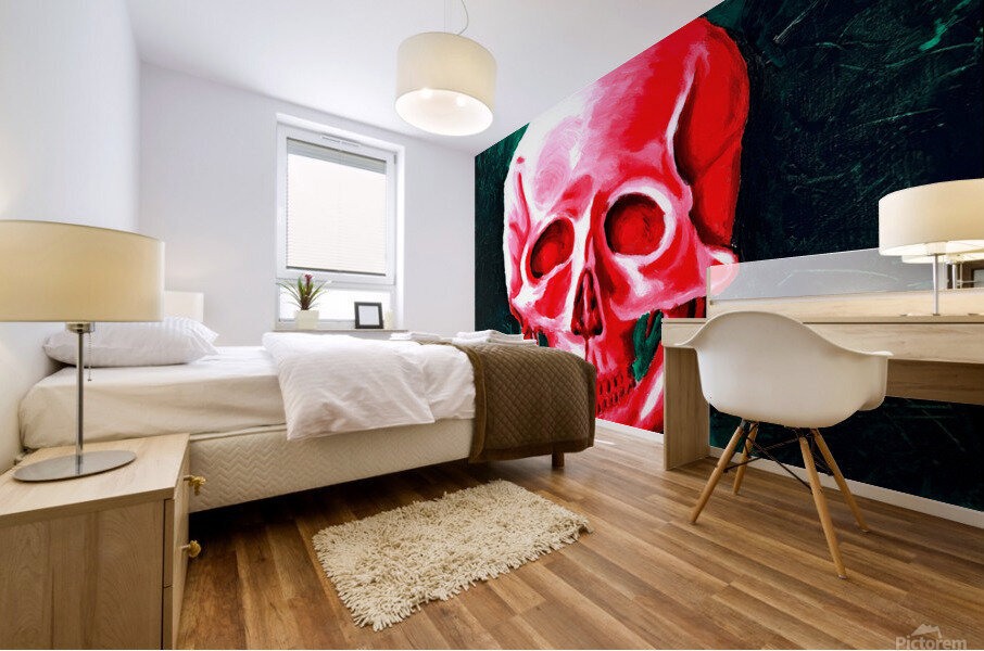 Skull Mural print