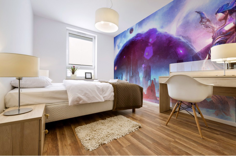 The Inner City Mural print