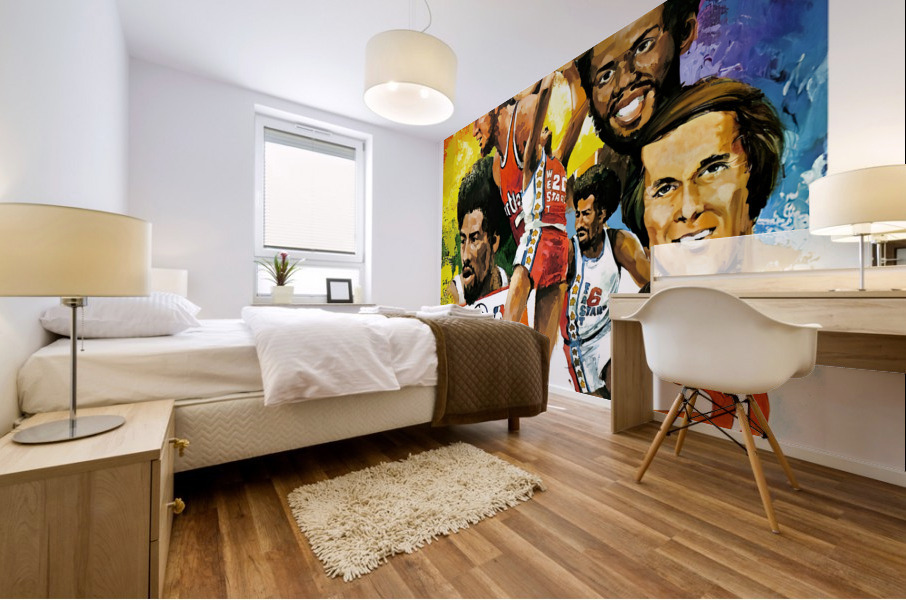 1978 NBA All-Star Game Art Mural print