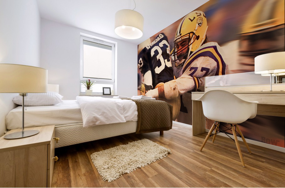 1985 LSU vs. Notre Dame Football Art Mural print