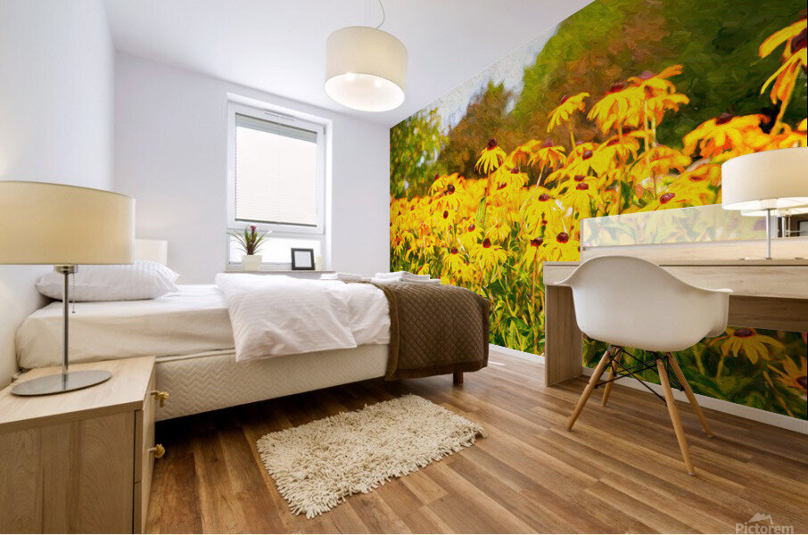 Cheerful Curb Appeal Mural print