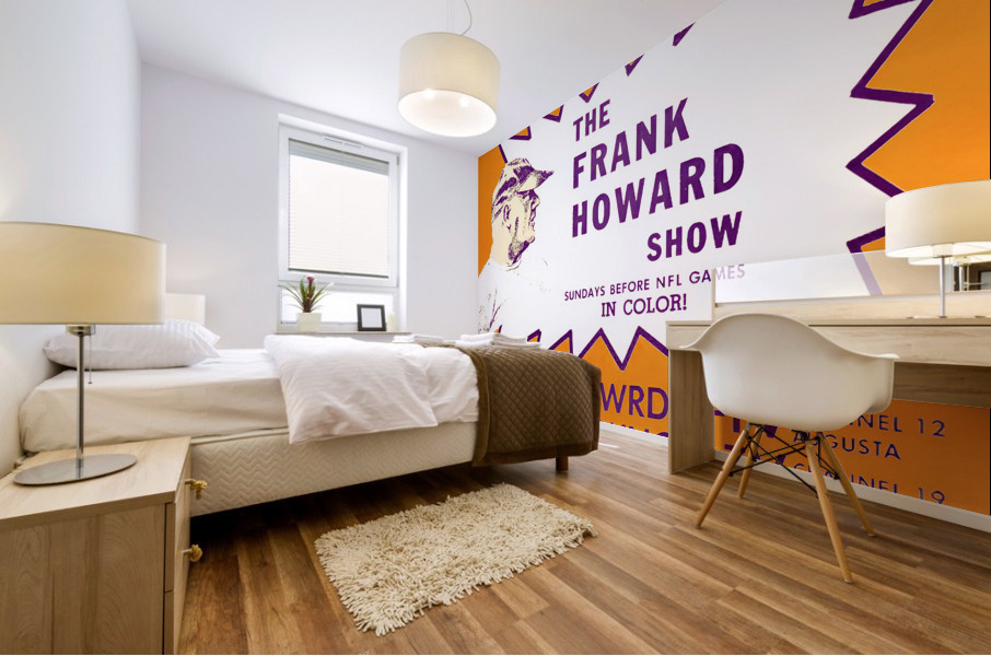 Vintage Sixties Frank Howard Coaches Show Art Mural print