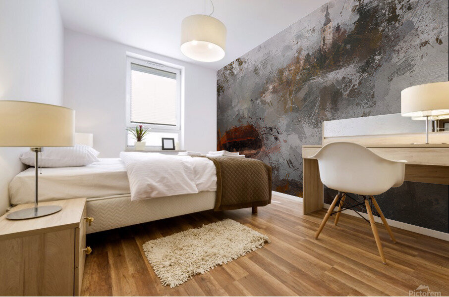 Boat House Mural print