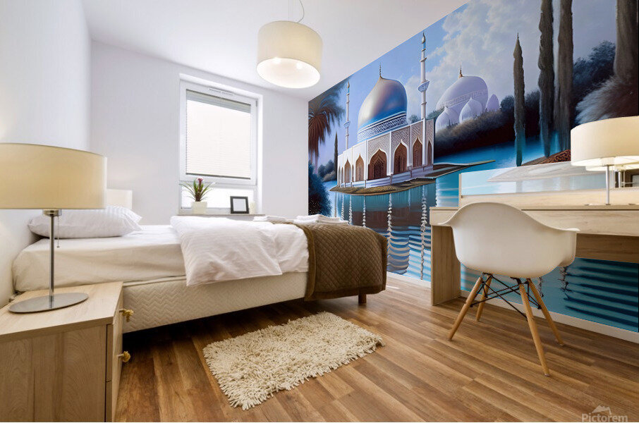 BlueWonder Mural print