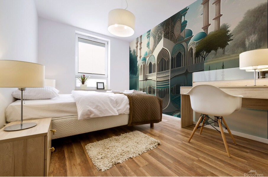 SereneReflection Mural print