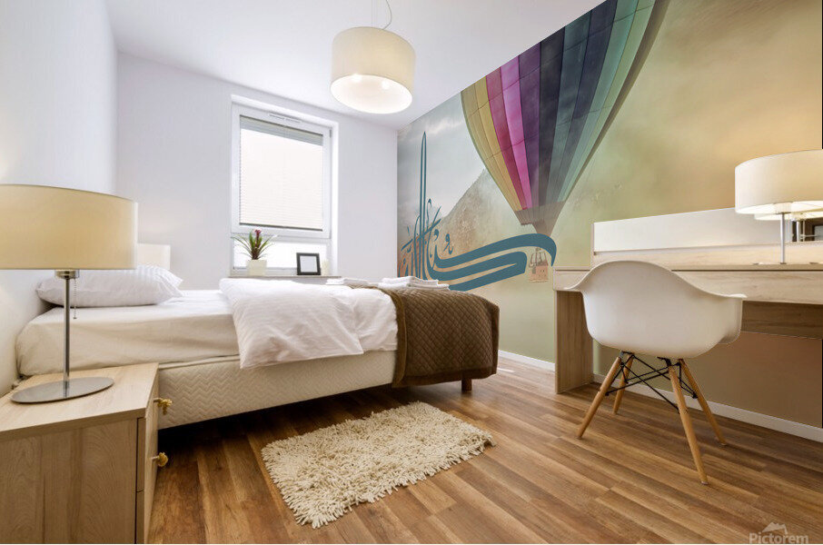 Balloon Aloft Mural print