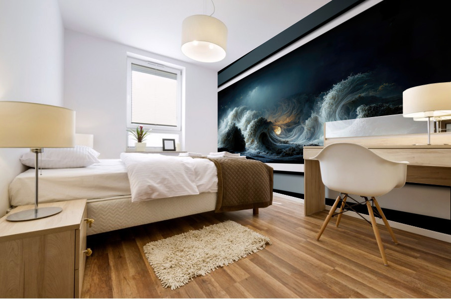 Night Seas  Mural print