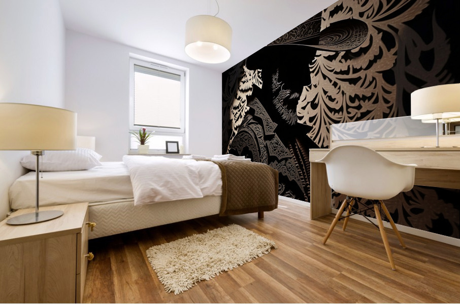 Ol Lacey Cowboy   Mural print