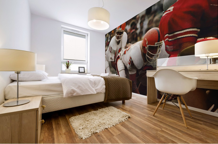 1980 Syracuse Football Art Mural print