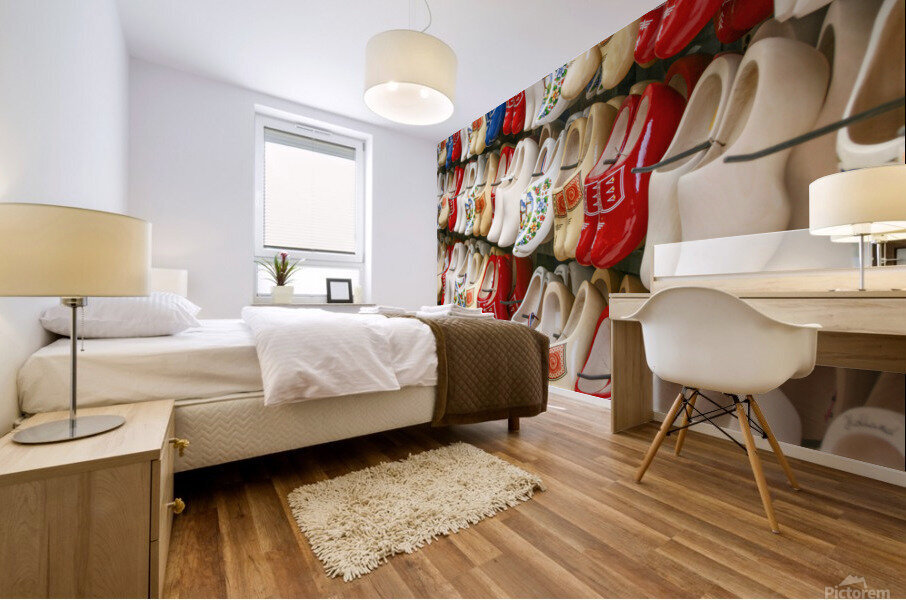 A Clump of Klompen - Clogs Mural print