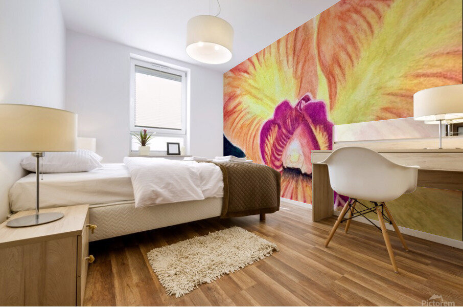 Orchid Mural print