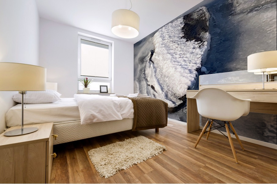 WinterBlues1 Mural print