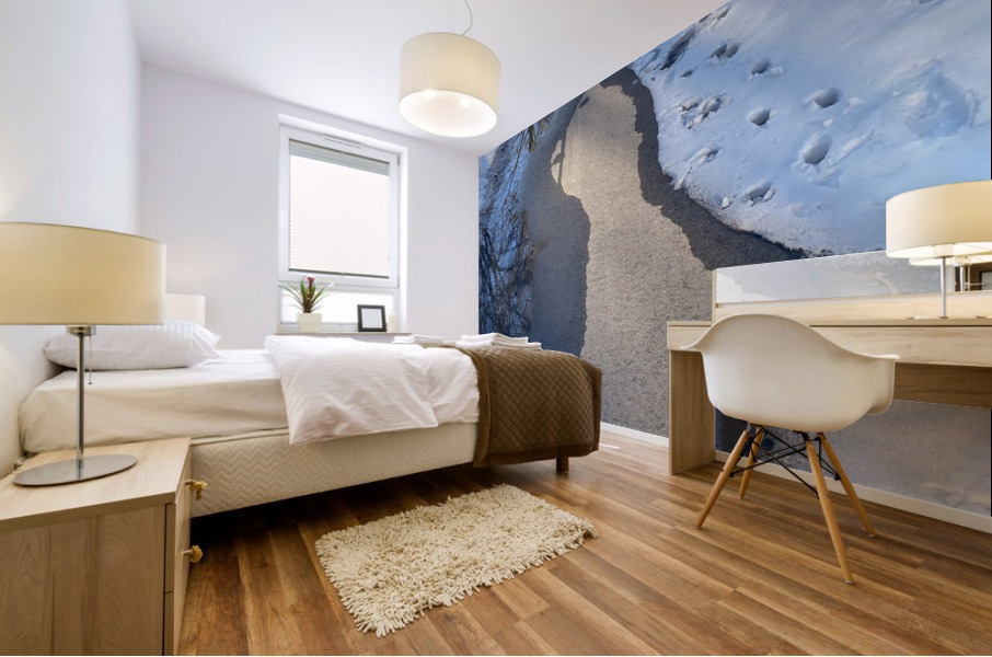 Winterwalk2 Mural print