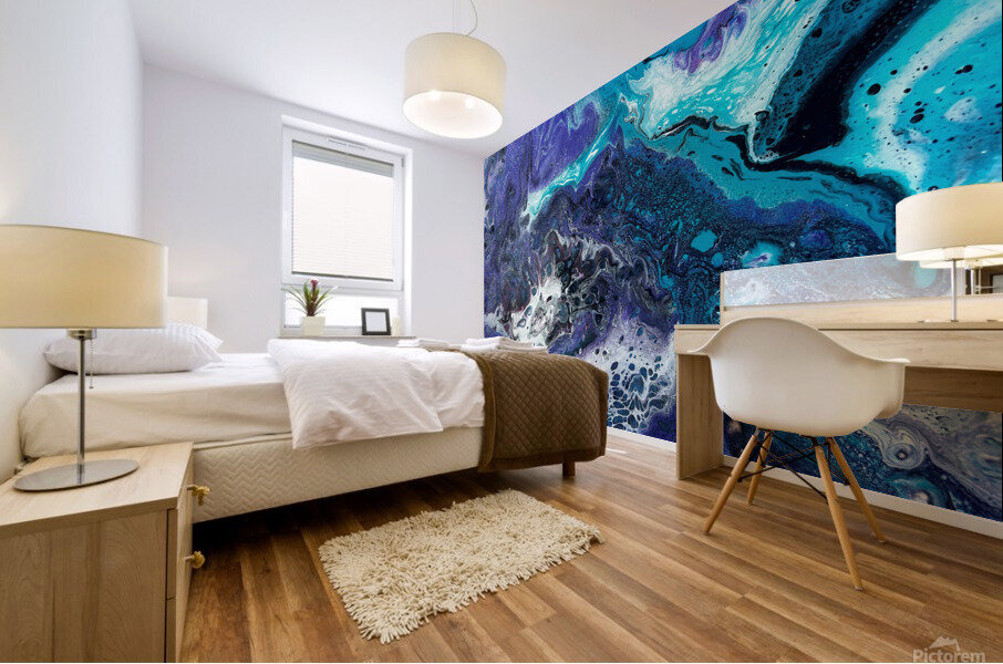 Seahorse Mural print