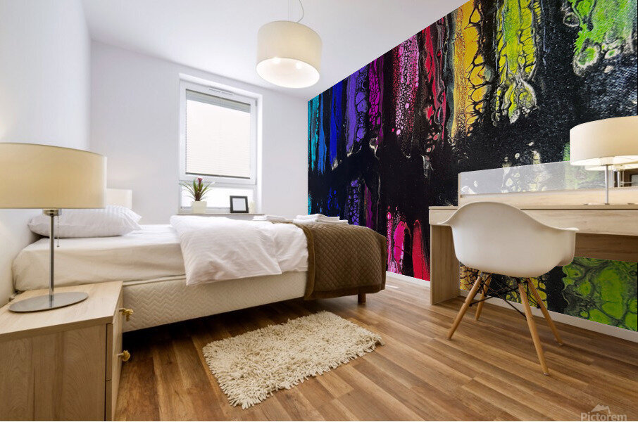 Northern Lights Mural print