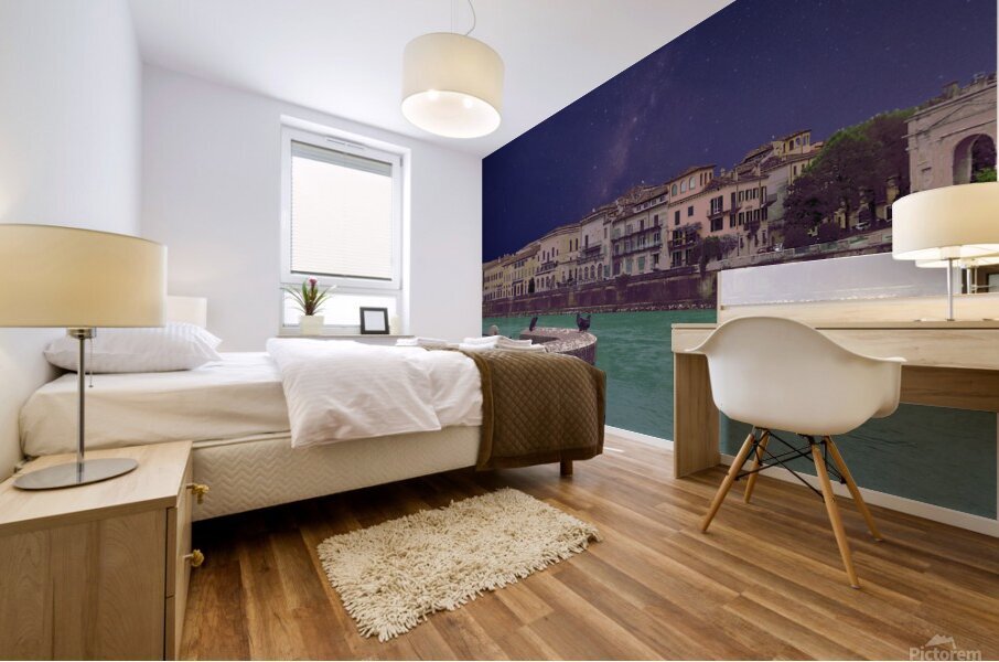 Verona Nightscape Mural print
