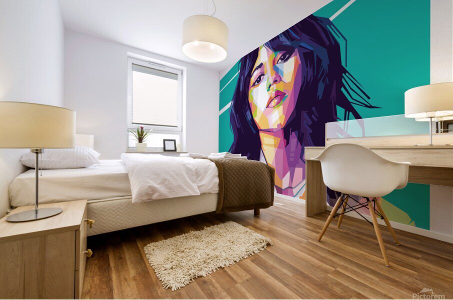 Jenna Ortega Mural print