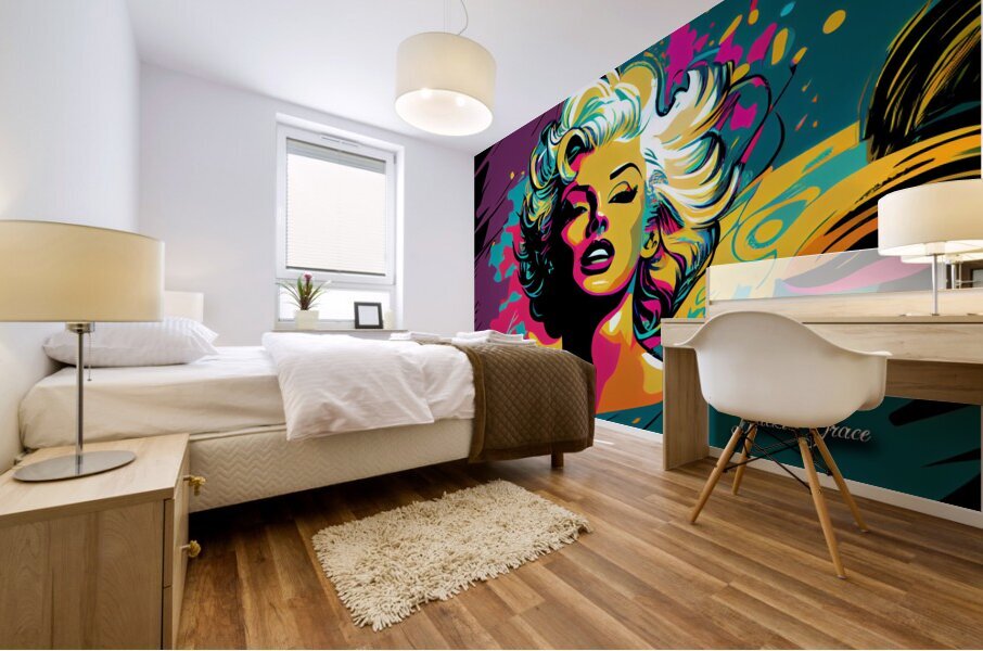 Marylynn PopArt Mural print