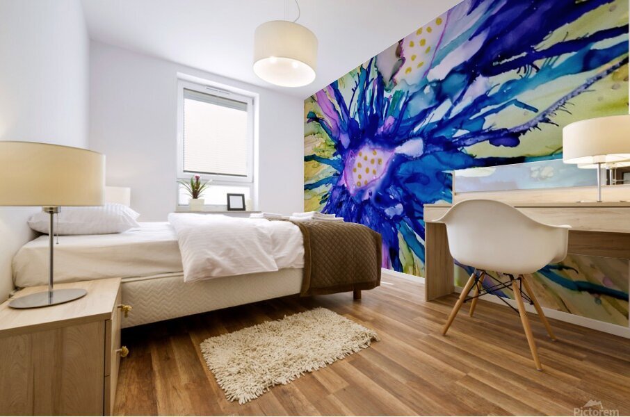 Burst Mural print
