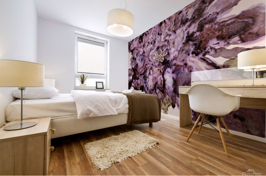 Lavendar Mist Mural print