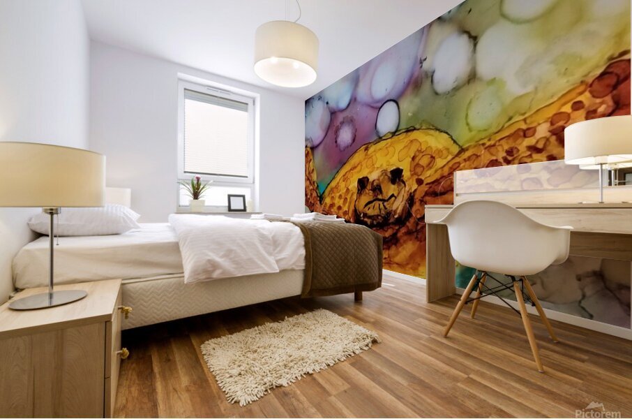 Ocean Glide Mural print