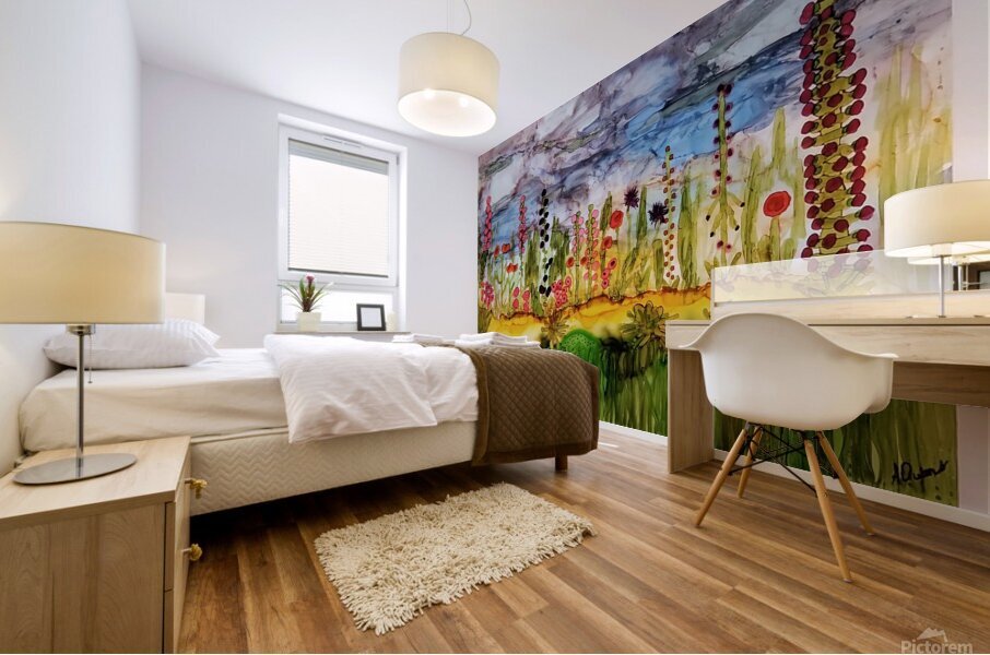Imaginary Oasis Mural print
