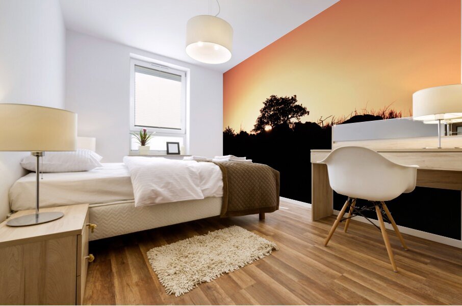 Golden Tree Mural print