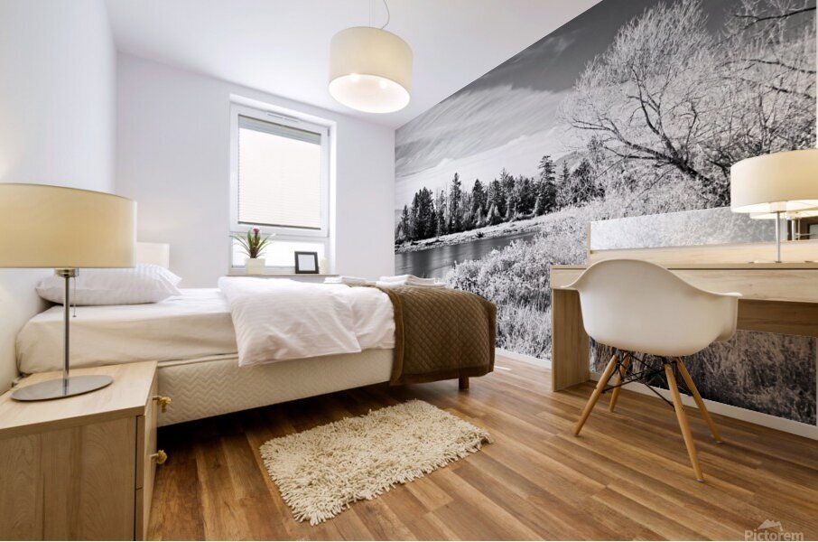 Dyke Road Park In Infrared 1 Mural print