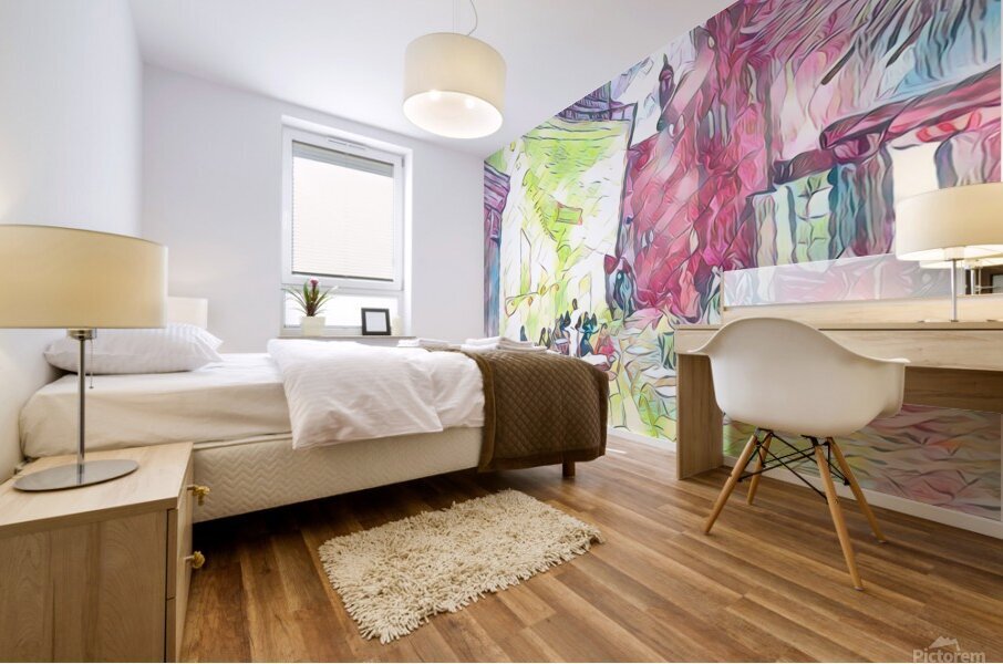 Van Gogh Terrace Cafe 1888 water-colored paint style EXCLUSIVITY only 1 Canvas Print Mural print