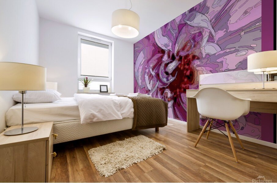 PEONY 001 Mural print