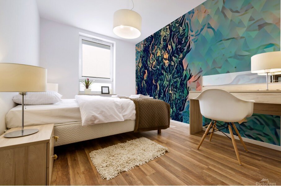 van gogh cypresses 4 Mural print